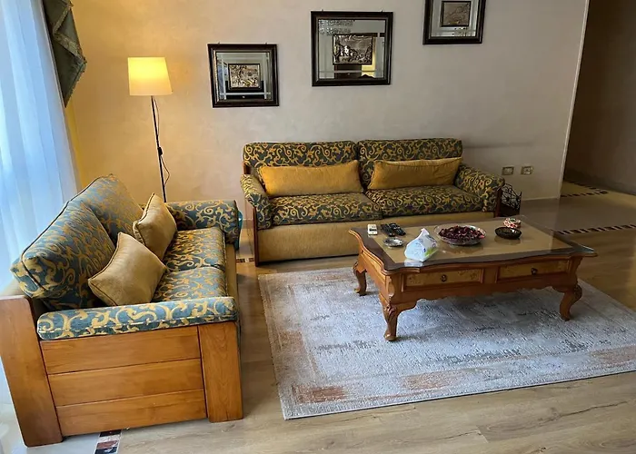 Lovely Furnished 2-Bedroom Apartment With Balcony